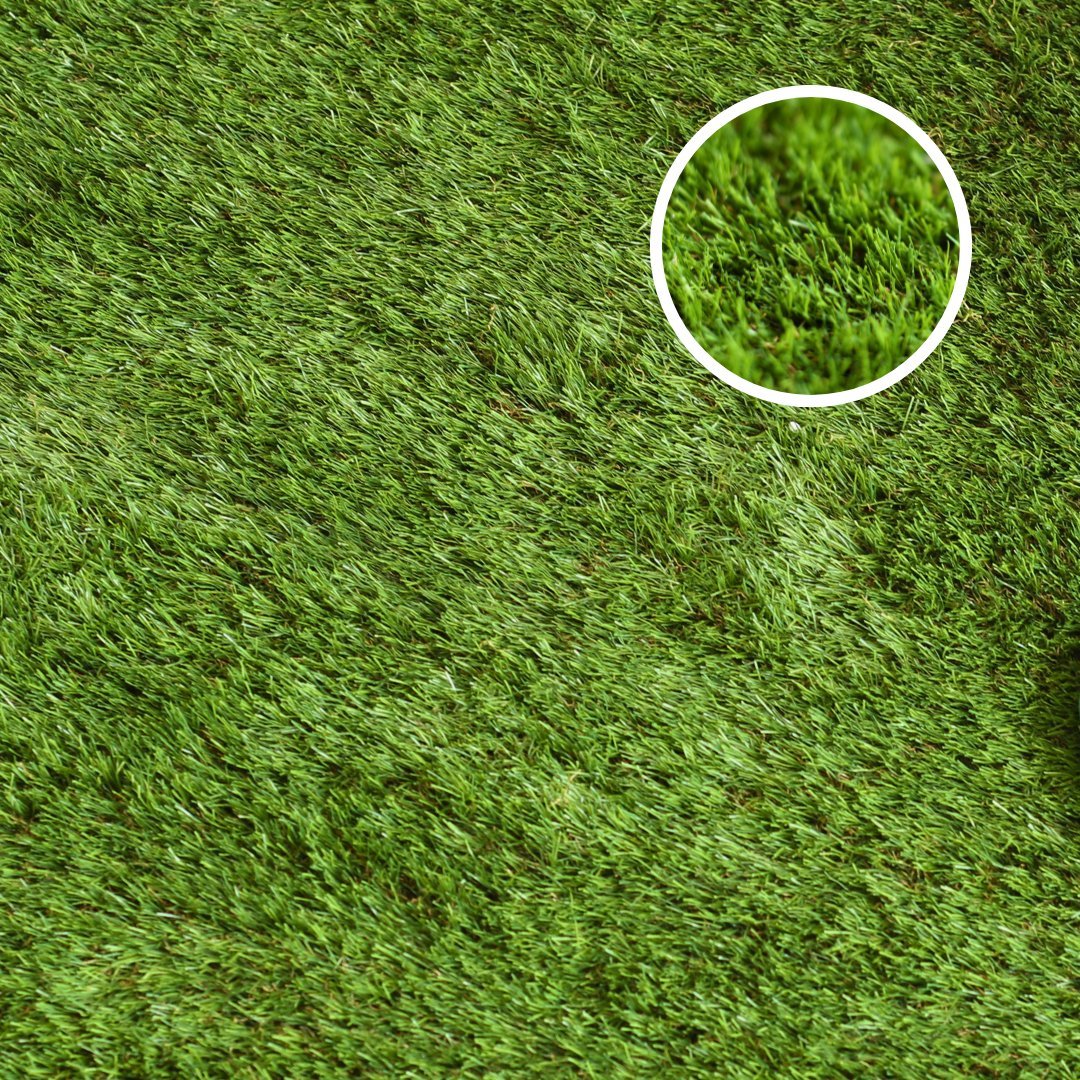 Cartmel 38mm Luxury Artificial Grass with close up