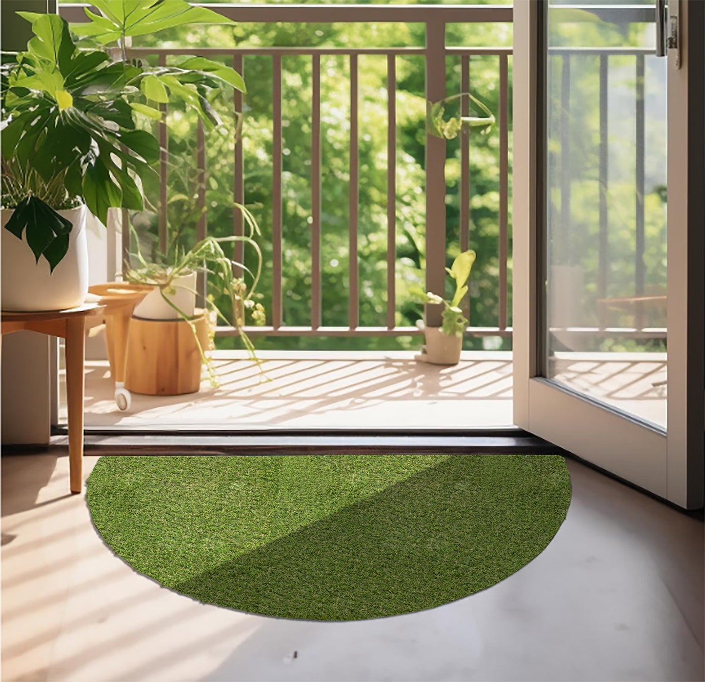 Pomona Hearth Grass Rug