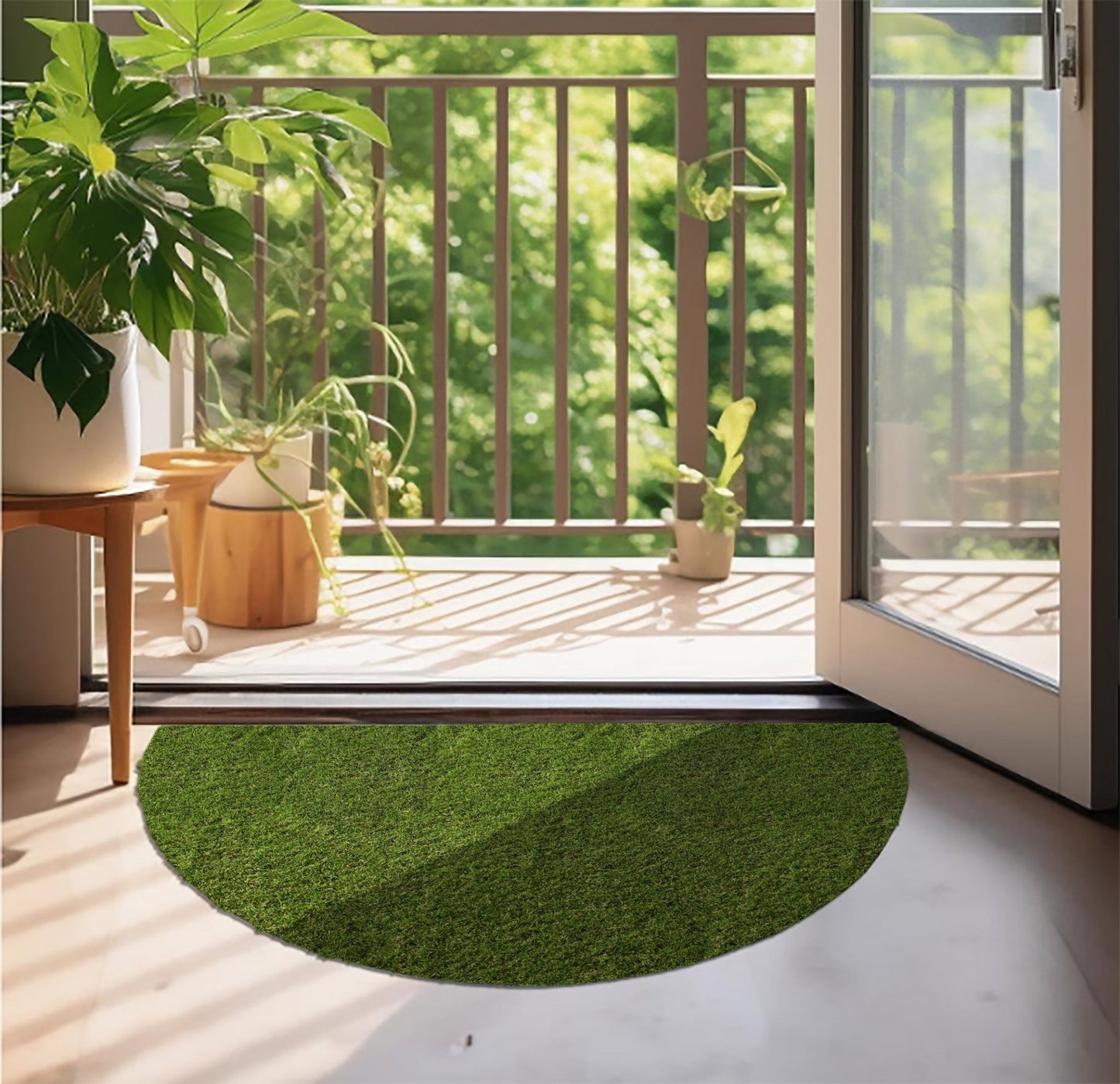 Shinnston Hearth Grass Rug - Grass Cash and Carry