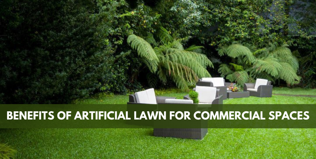Benefits of Artificial Lawns for Commercial Spaces