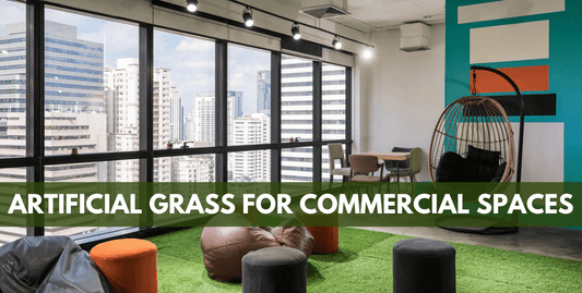 Artificial Grass for Commercial Spaces: Uses & What to Look For - Grass Cash and Carry