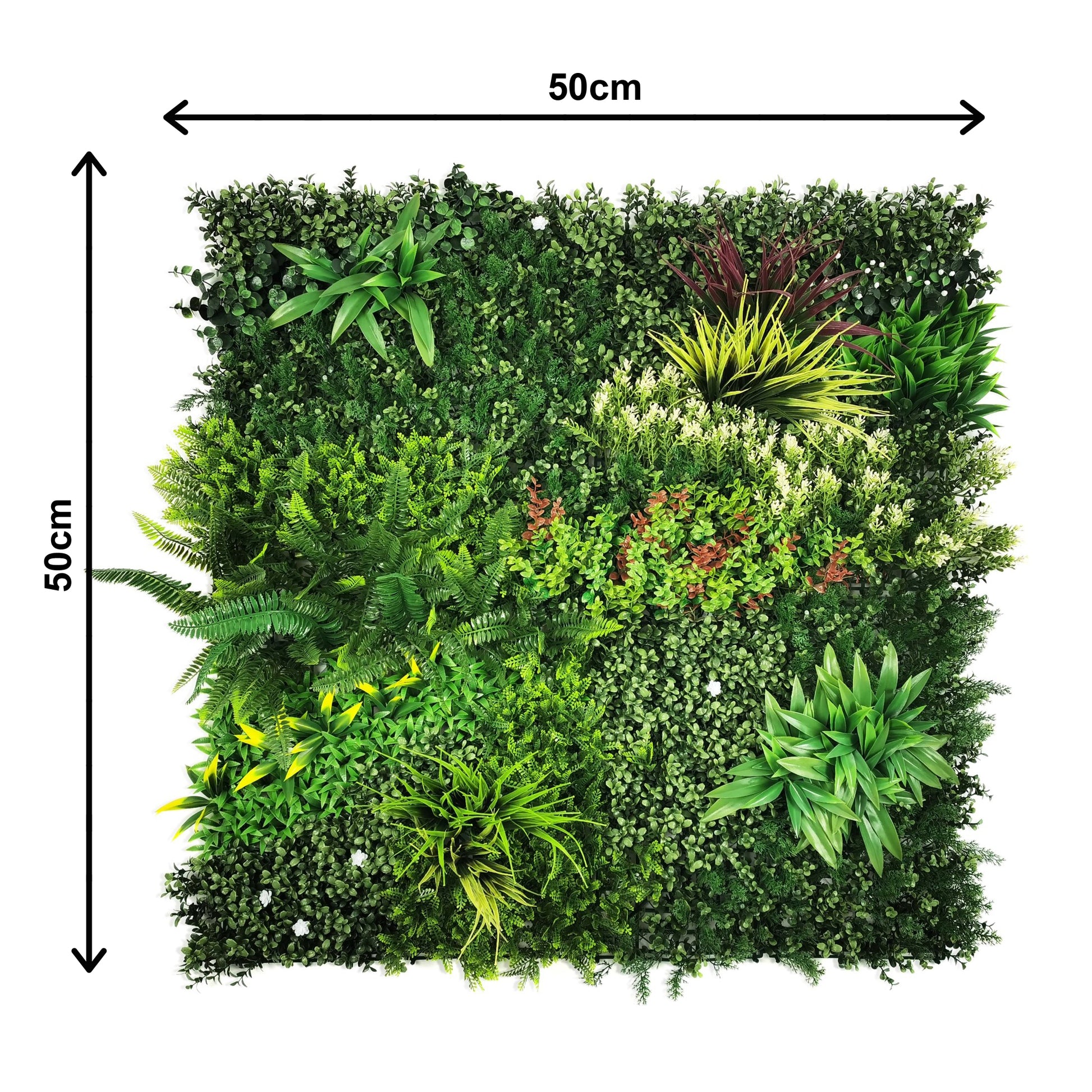 Floral Wall Panel Pack of 5 size - Grass Cash and Carry