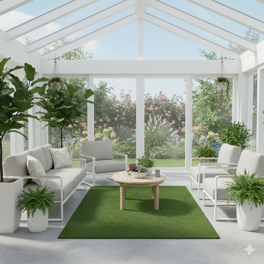 Athens Rectangle Grass Rug