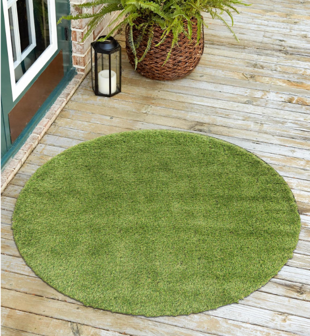 Round Grass Rug