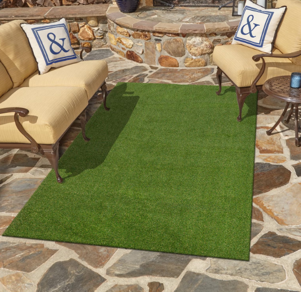 Rectangle Grass Rug