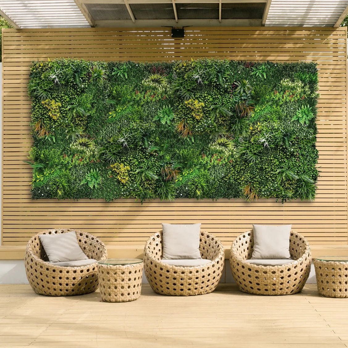 Botanic Garden Wall Panel (Pack of 5) - Grass Cash and Carry