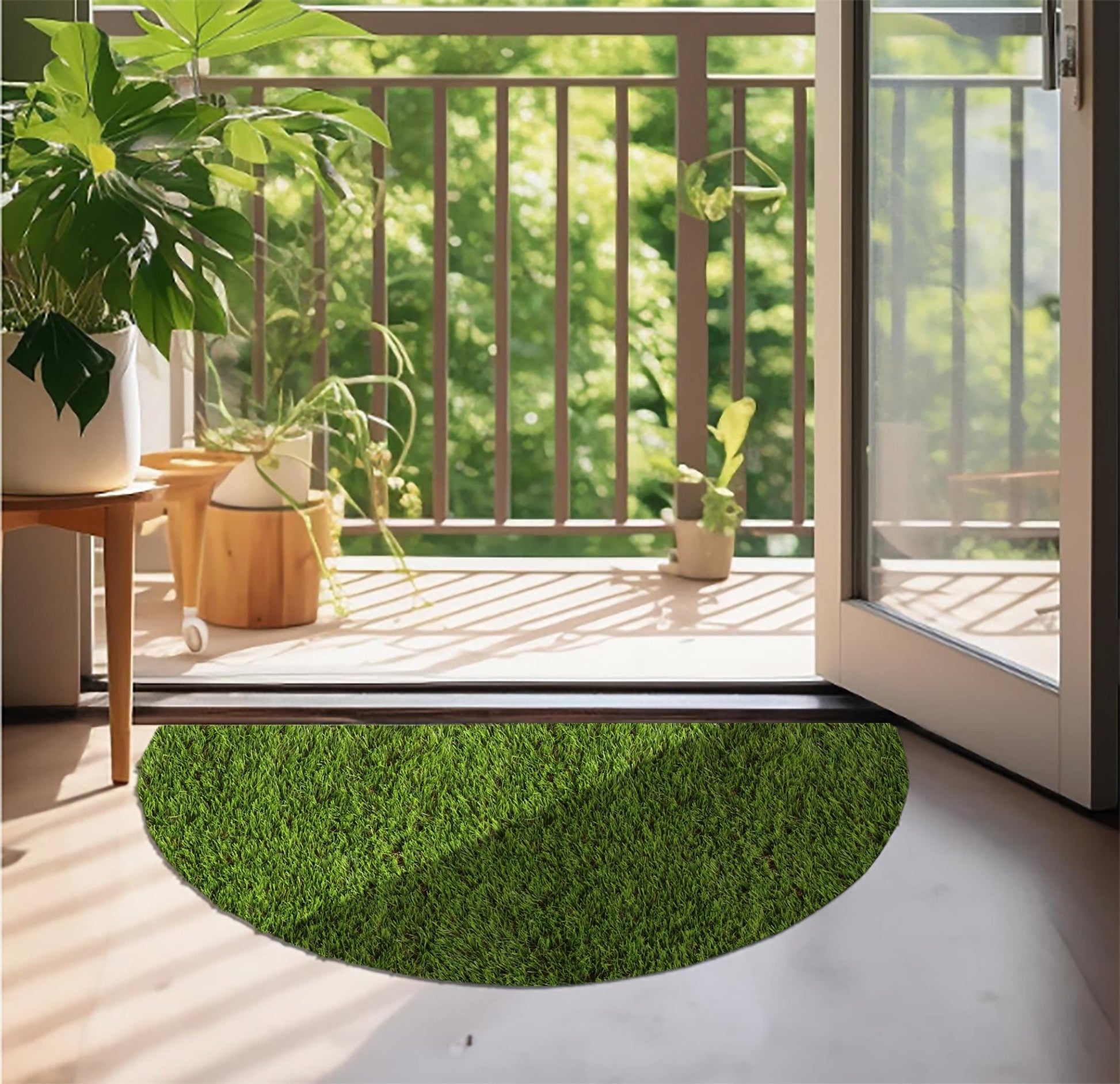 Hialeah Hearth Grass Rug - Grass Cash and Carry - image 1