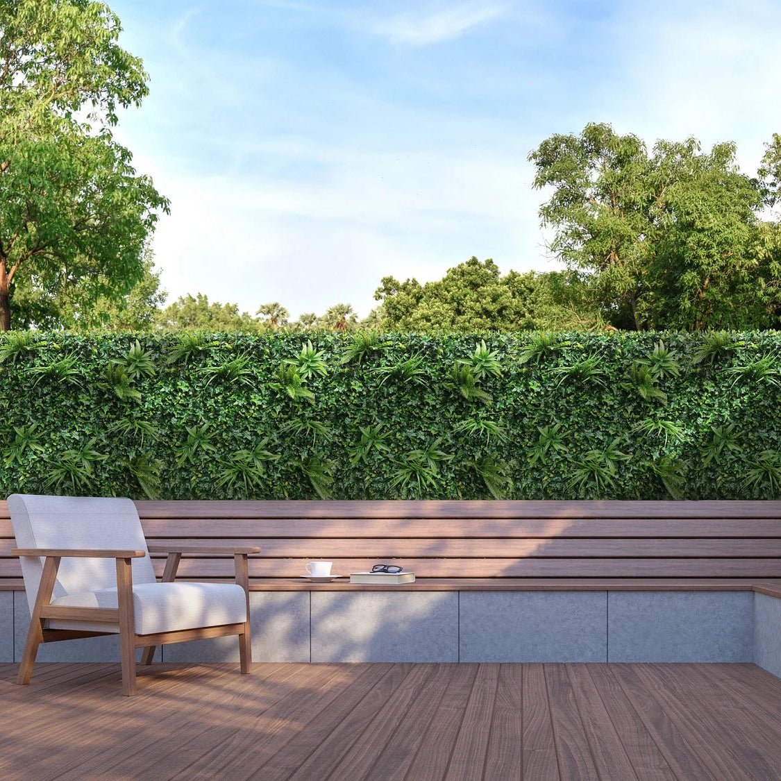 Lush Green Wall Panel (Pack of 5) - Grass Cash and Carry