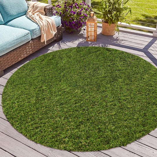 Shinnston Round Grass Rug - Grass Cash and Carry